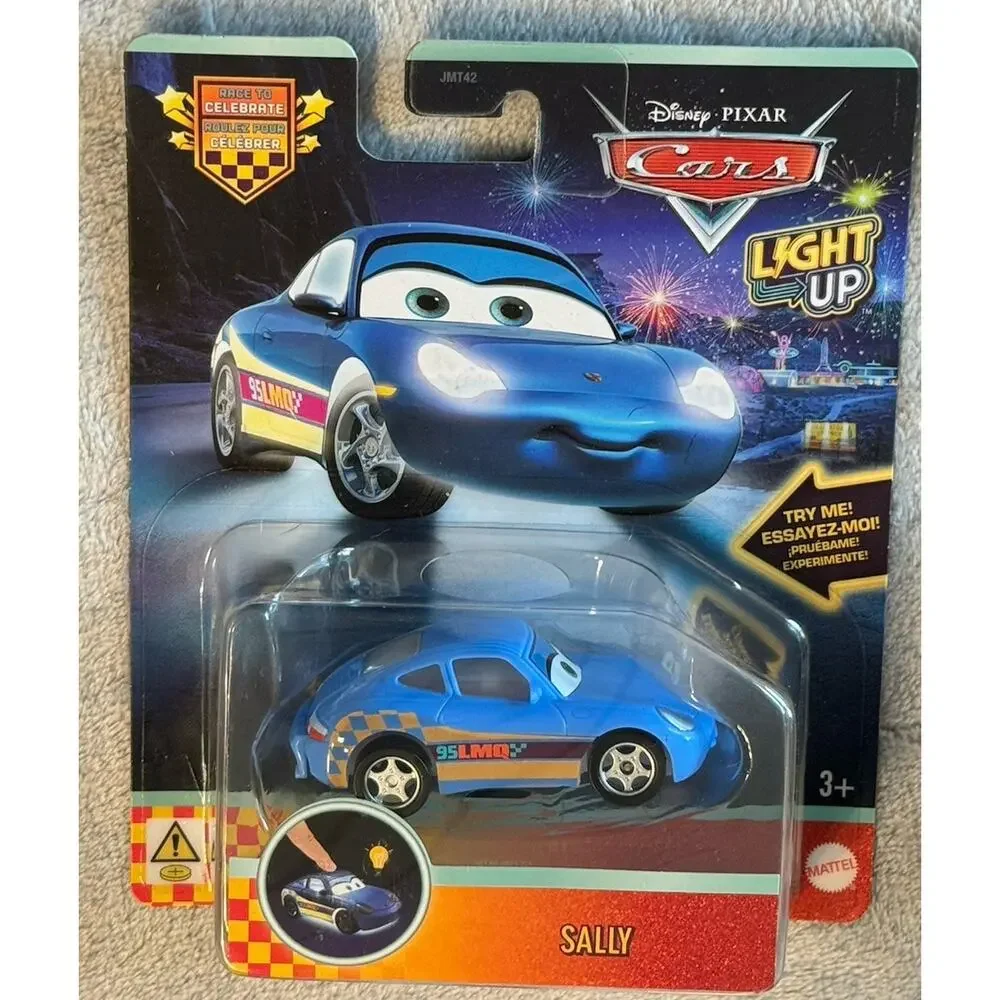 Disney Pixar Cars Lot 5 Light Up Set Collection Race To Celebrate McQueen Mater